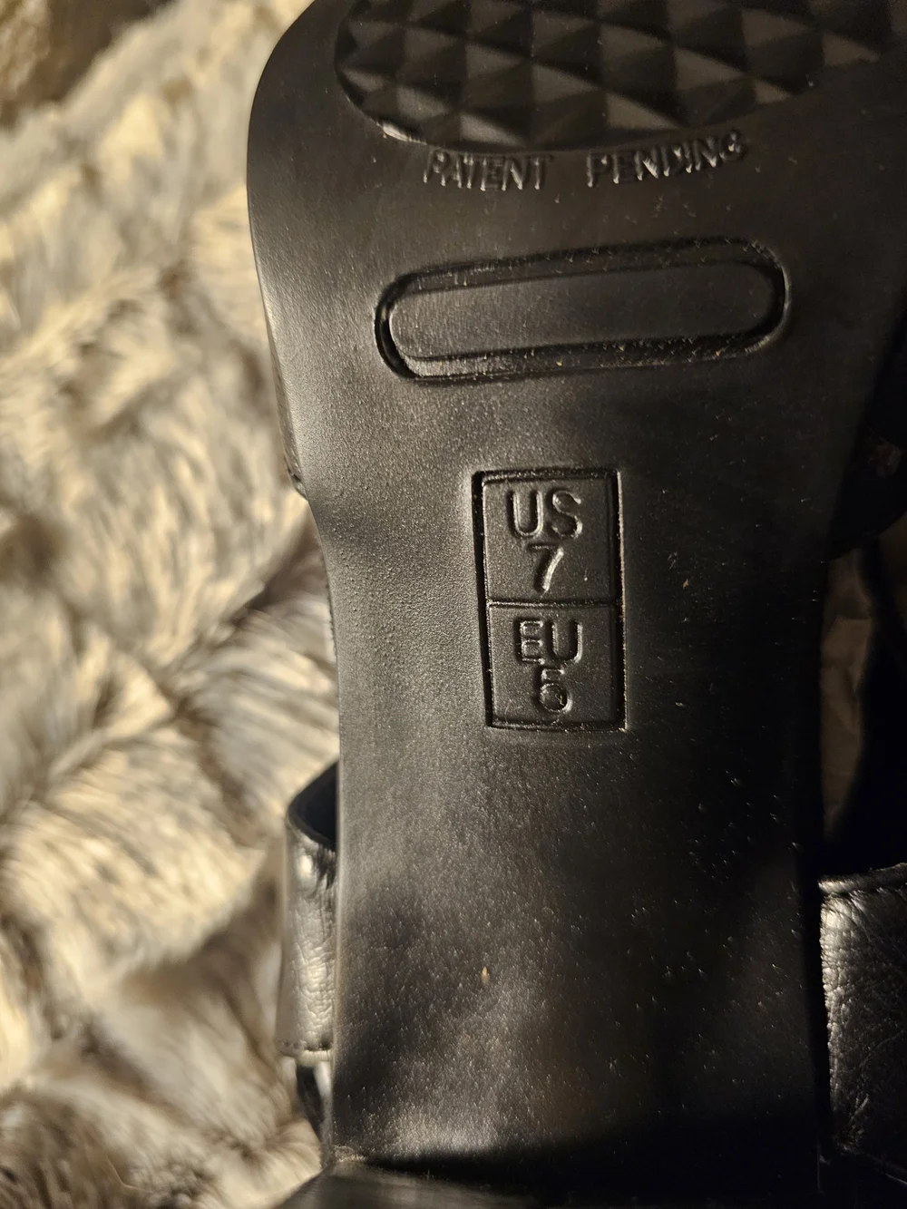 NWOT Aerosoles Black Open-Toe Heel Sandals - Picture 5 of 5